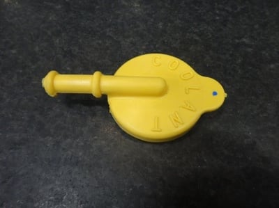 Replacement coolant cap
